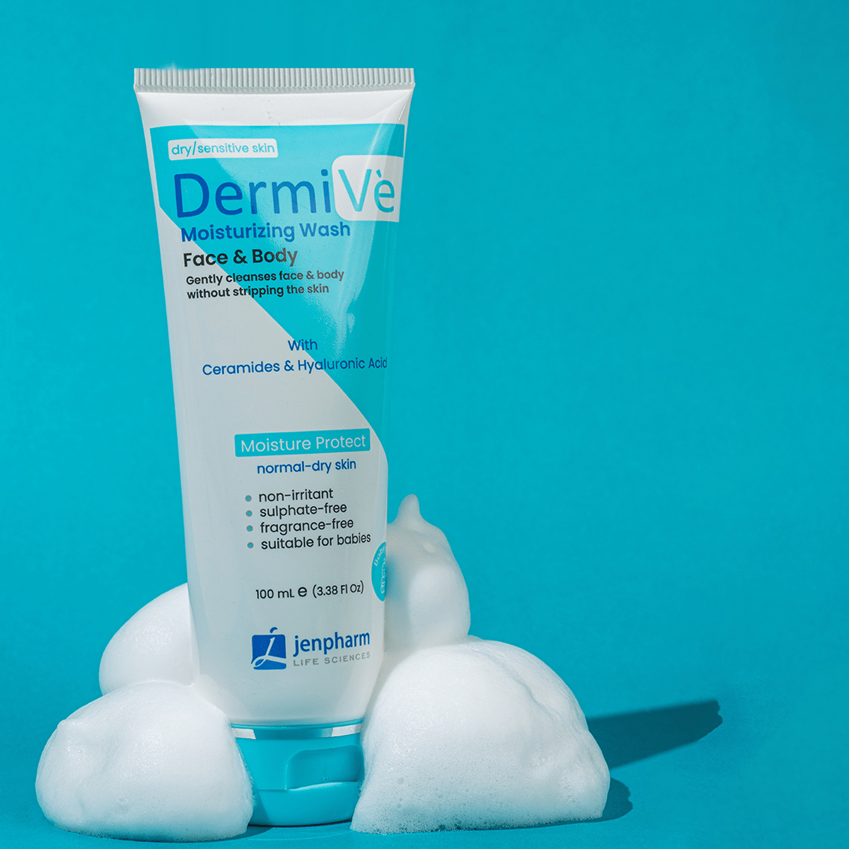 Jenpharm DermiVe Moisturizing Wash – 100 ml