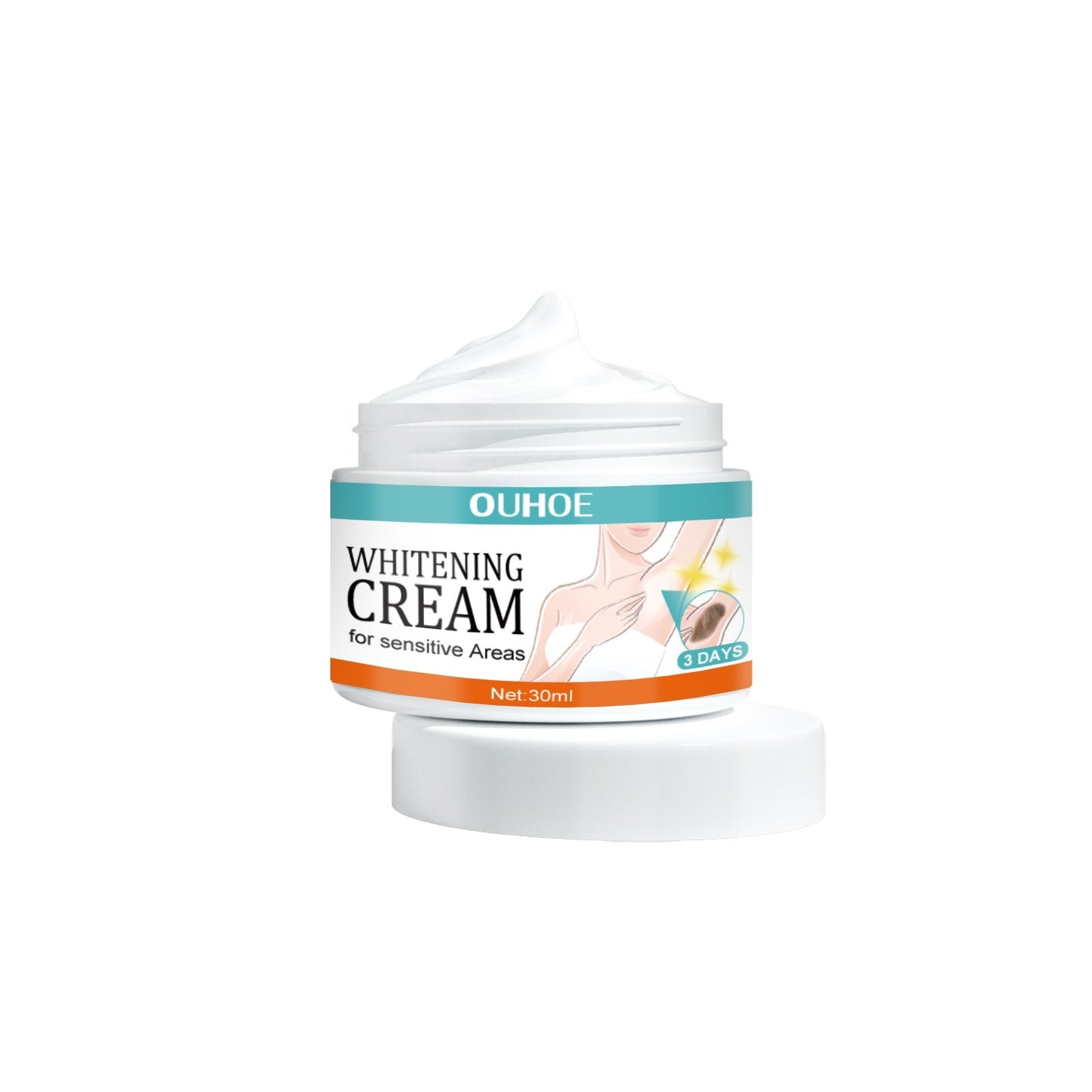 OUHOE Whitening Cream for Sensitive Areas