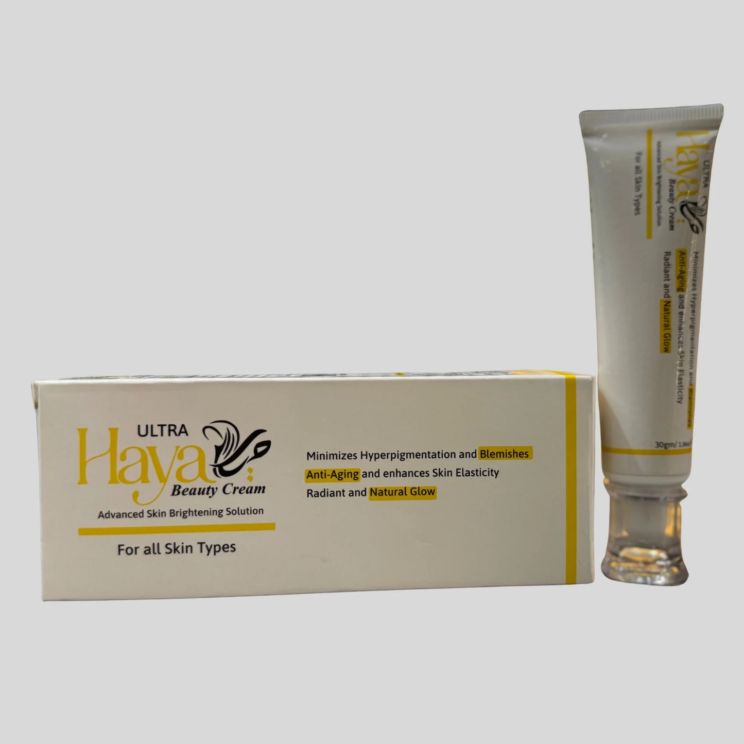 Haya Ultra Beauty Cream | Advanced Skin Brightening Solution (30 g)