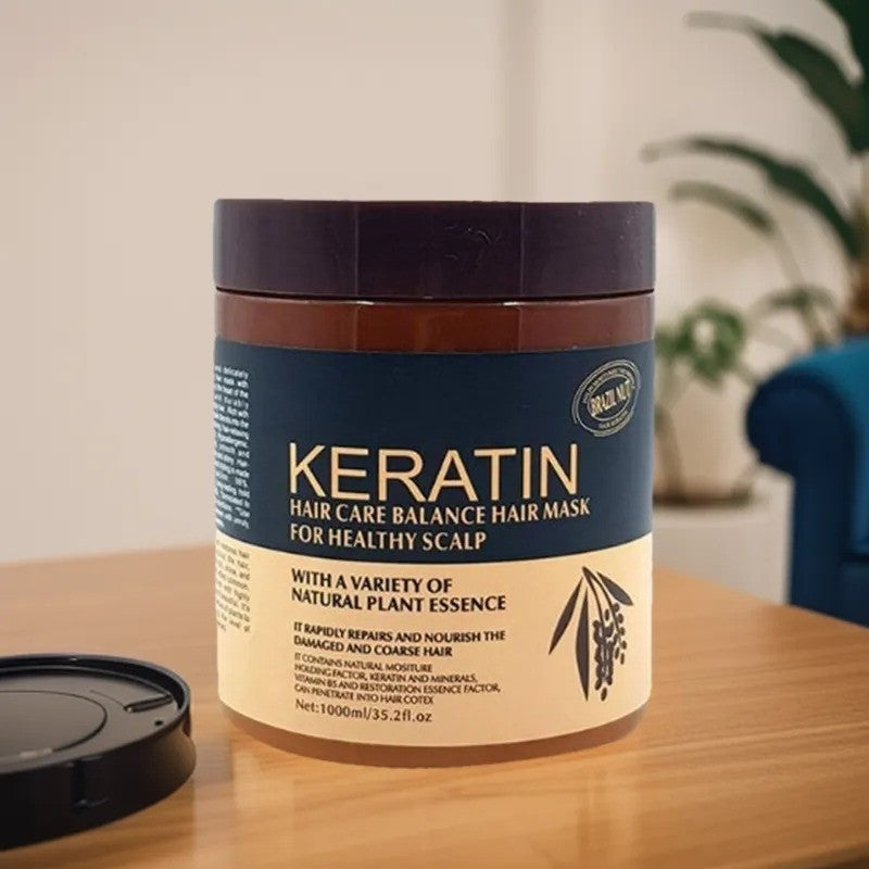 Brazil Nut Keratin Hair Mask 500 ml – Nourishing Treatment for Healthy Scalp & Strong Hair