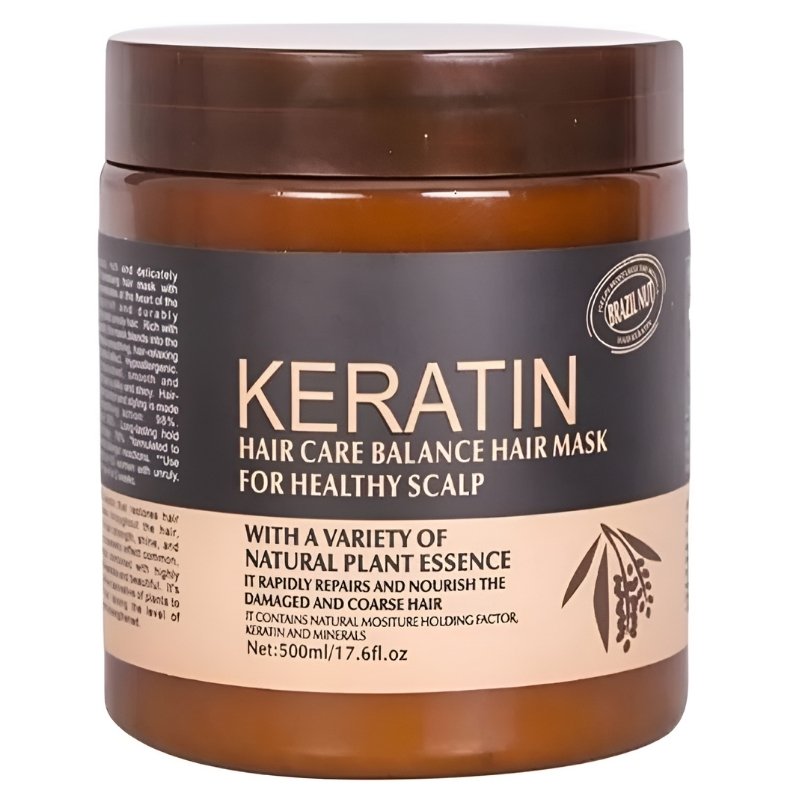 Brazil Nut Keratin Hair Mask 500 ml – Nourishing Treatment for Healthy Scalp & Strong Hair