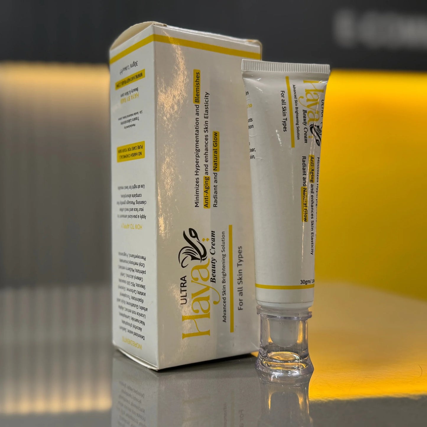 Haya Ultra Beauty Cream | Advanced Skin Brightening Solution (30 g)