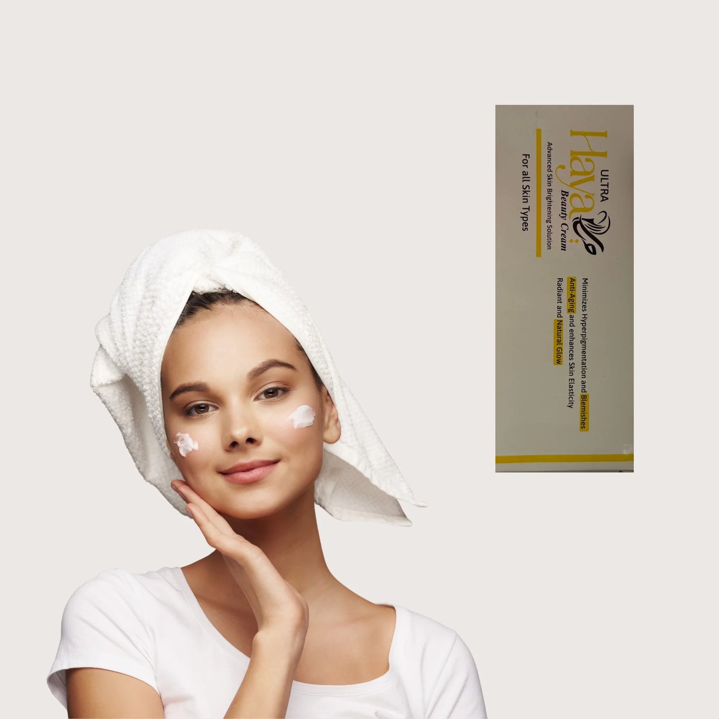 Haya Ultra Beauty Cream | Advanced Skin Brightening Solution (30 g)