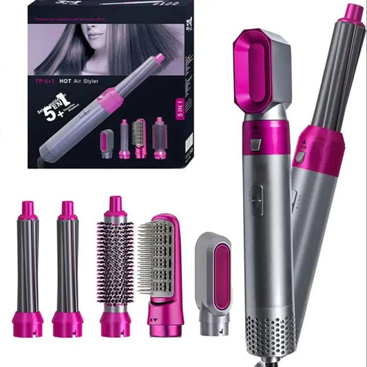 5-in-1 Multi-Function Hair Styler & Straightener