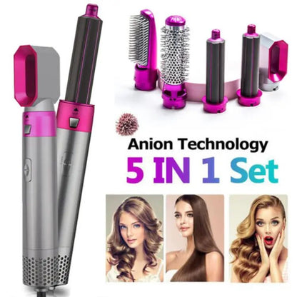 5-in-1 Multi-Function Hair Styler & Straightener