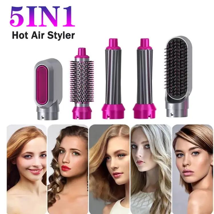 5-in-1 Multi-Function Hair Styler & Straightener