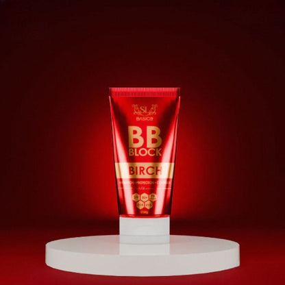 SL Basics BB Block SPF 50g – Tinted Sunscreen with Hydration, UV Protection & Flawless Coverage (Vitamin E & Lotus Extract)