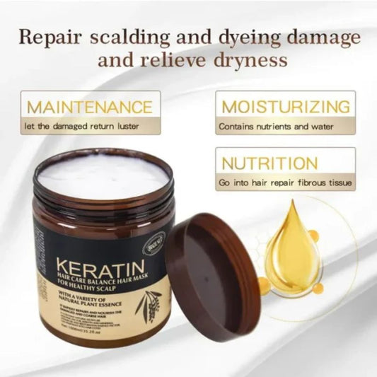 Brazil Nut Keratin Hair Mask 500 ml – Nourishing Treatment for Healthy Scalp & Strong Hair