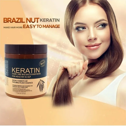 Brazil Nut Keratin Hair Mask 500 ml – Nourishing Treatment for Healthy Scalp & Strong Hair