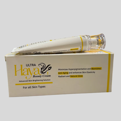 Haya Ultra Beauty Cream | Advanced Skin Brightening Solution (30 g)