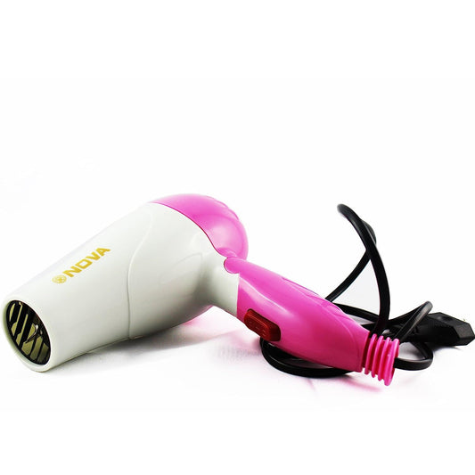 Professional Foldable Hair Dryer Machine – 1000W, 2 Speeds, Portable Design