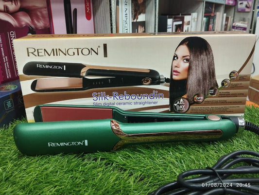 Remington Silk Rebounding Hair Straightener – Advanced Ceramic Plates, 230°C Heat